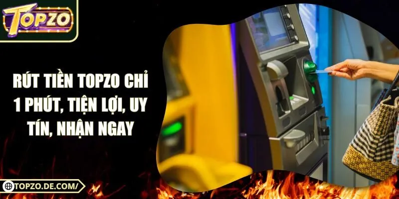Rút Tiền Topzo Chỉ 1 Phút, Tiện Lợi, Uy Tín, Nhận Ngay